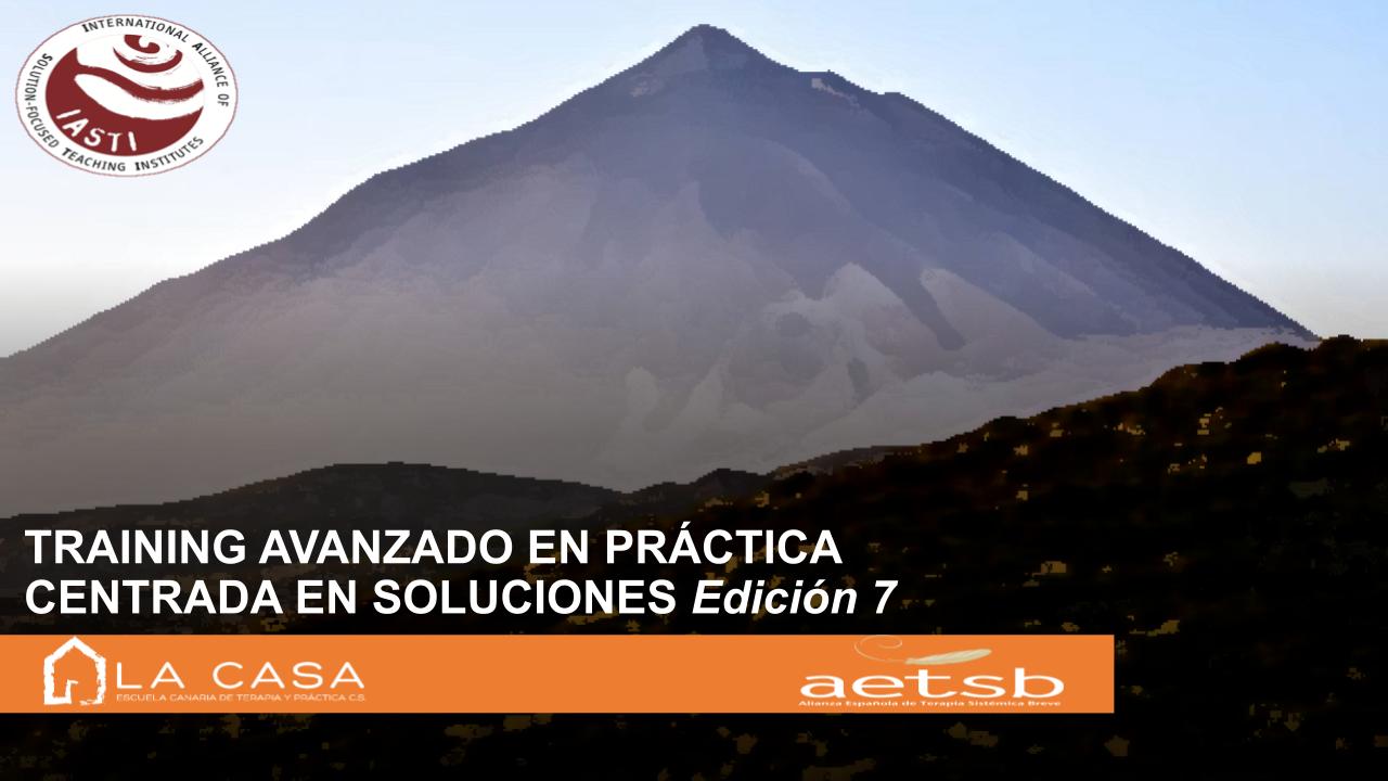 TRAINING AVANZADO EN PRÁCTICA CENTRADA EN SOLUCIONES N-2. Edición 7. Diciembre de 2025